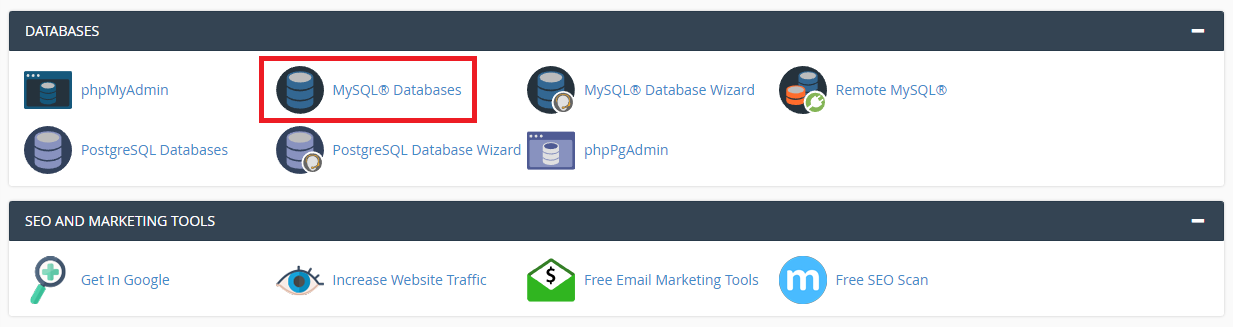 Create Database